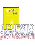 TPVFÁCIL Básico+MNTO, 1 puesto