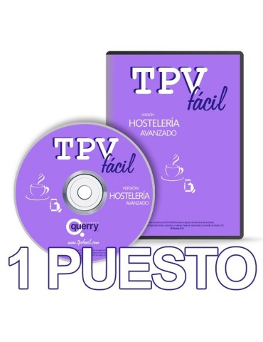 Software TPV | Hostelería AVA | Licencia 1 puesto para...