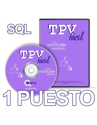 Software TPV | Hostelería AVA  SQL| Licencia 1 puesto...